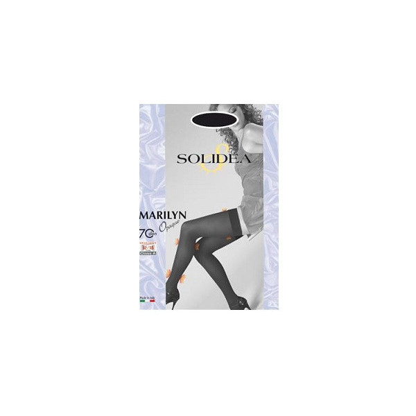MARILYN 70 OPACO CALZA AUTOREGGENTE NERO 2