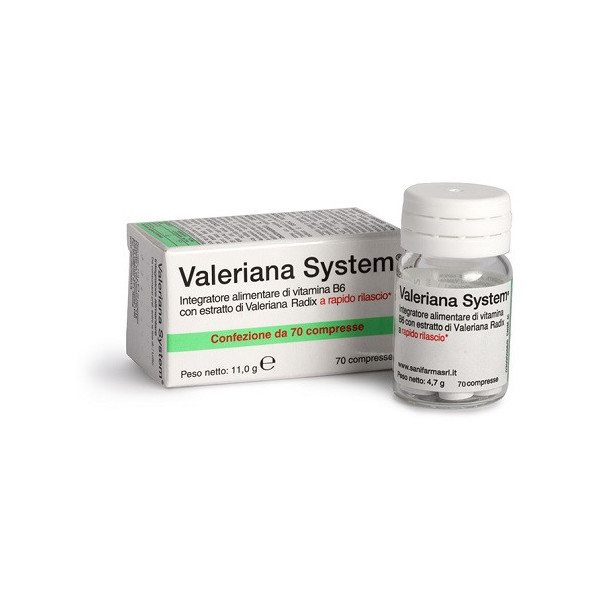 VALERIANA SYSTEM 70 COMPRESSE