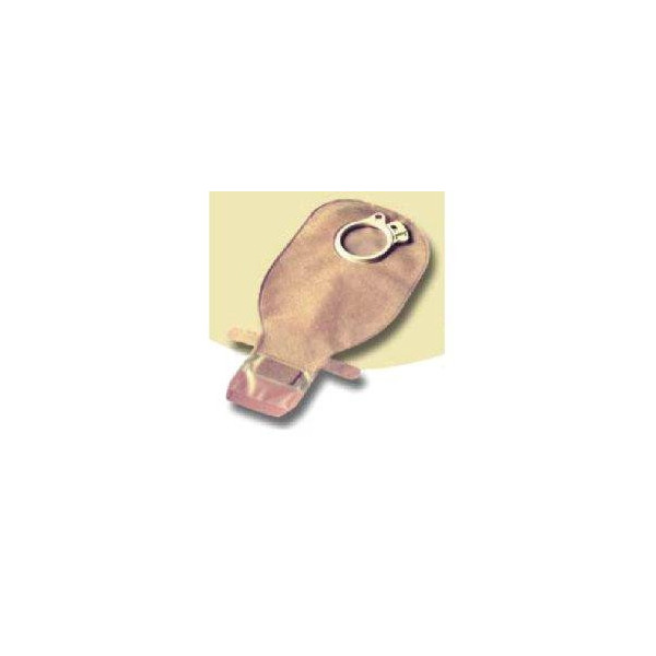 SACCA PER ILEOSTOMIA APERTA RICOPERTA IN TESSUTO NON TESSUTO ALTERNA MIO CON HIDE/AWAY CON VELCRO MISURA FORO 40MM CAPACITA' MID
