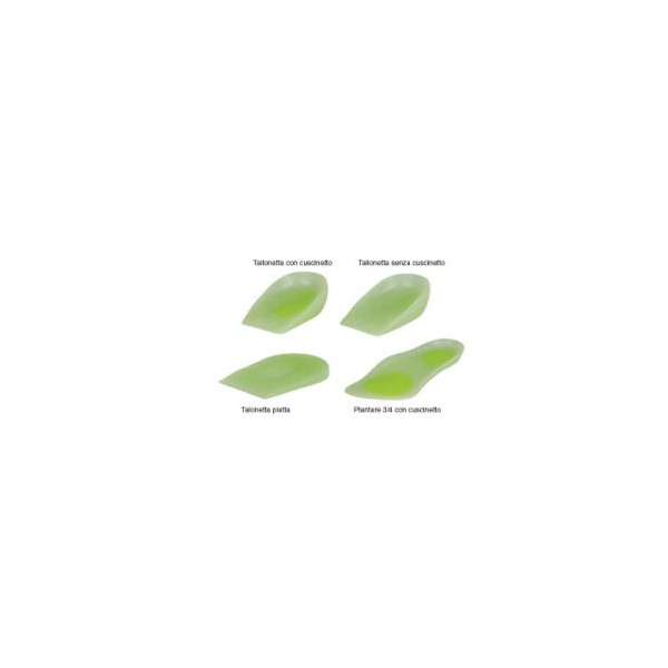 PLANTARE 3/4 CON CUSCINETTO E SCARICO METATARSALE PER SCARPE DAL NUMERO 45 AL NUMERO 46 PER METATARSALGIE E SPERONE CALCANEALE 1