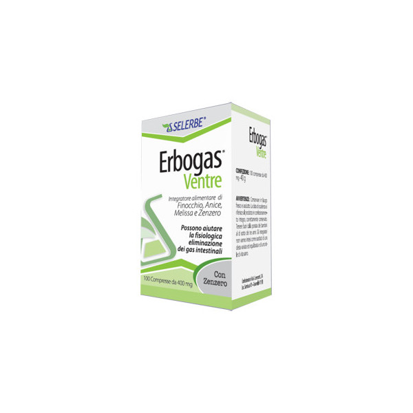 ERBOGAS VENTRE 100 COMPRESSE
