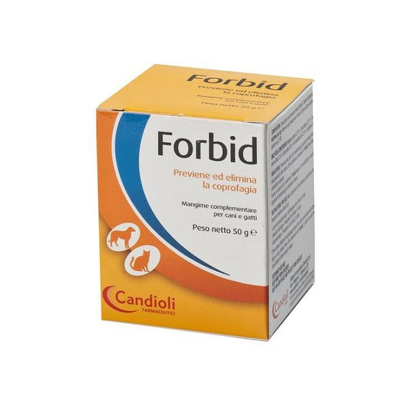 FORBID CANI GATTI POLVERE 50 G