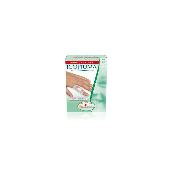 BENDA ICOPIUMA A COMPRESSIONE FISIOLOGICA RETE DITO CAL 1 1 PEZZO CON APPLICATORE