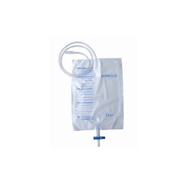 SACCA DI DRENAGGIO LETTO PER INCONTINENZA 2000ML IN PVC CON VALVOLA DI NON RITORNO E SCARICO STERILE CON TUBO DI RACCORDO130CM 7