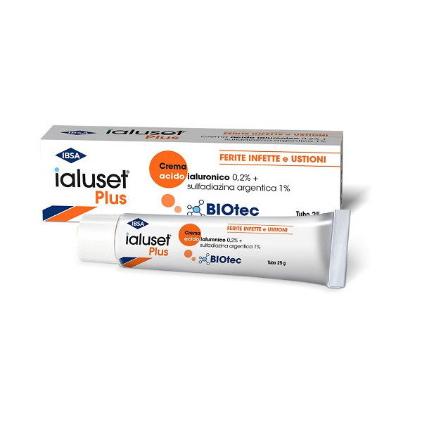 IALUSET PLUS CREMA MEDICAZIONE 25 G