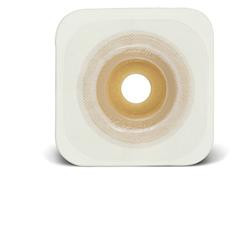 PLACCA CONVESSA MODELLABILE CON BARRIERA PROTETTIVA CON IDROCOLLOIDI E SUPPORTO MICROPOROSO CON SISTEMA DI AGGANCIO ADESIVO RIPO