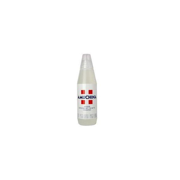 AMUCHINA LIQUIDA 100% DISINFETTANTE IGIENIZZANTE A BASE DI IPOCLORITO DI SODIO ANTIMICROBICO AD AMPIO SPETTRO D'AZIONE 1000 ML