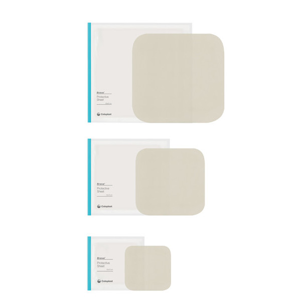 BRAVA PIASTRA PROTETTIVA PER STOMIA 20X20 CM 5 PEZZI