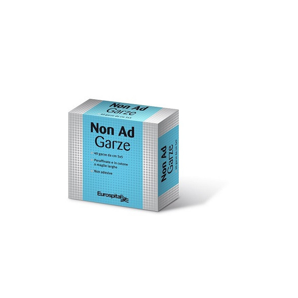 GARZA PARAFFINATA NON AD 5X5 CM 40 PEZZI