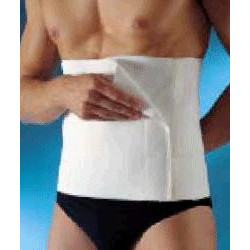 CIZETA ORTO' FLEXA FASCIA POSTOPERATORIA H 27 JOLLY A TRE STRISCE UNITE BIANCO 5