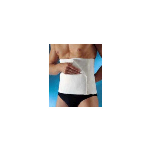CIZETA ORTO' FLEXA FASCIA POSTOPERATORIA H 27 JOLLY A TRE STRISCE UNITE BIANCO 5