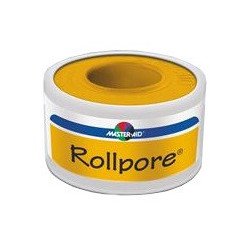 CEROTTO IN ROCCHETTO MASTER-AID ROLLPORE TESSUTO NON TESSUTO 5X2,5