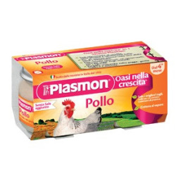 PLASMON OMOGENEIZZATO POLLO 80 G X 2 PEZZI