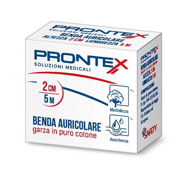 PRONTEX BENDA AURICOLARE 2 CM