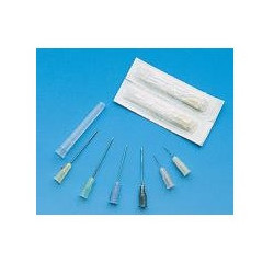 AGO IPODERMICO GAUGE23 PER 11/4 POLLICI CONO LUER CONFEZIONATO SINGOLARMENTE IN BLISTER SCATOLA 100 PEZZI