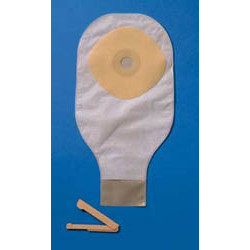 SACCA ILEOSTOMIA A FONDO APERTO OPACA MONO PEZZO CON BARRIERA PROTETTIVA SVILUPPATA SULLA TECNOLOGIA STOMAHESIVE SENZA VELCRO IL