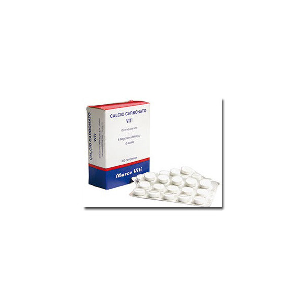 CALCIO CARBONATO VITI 60 COMPRESSE