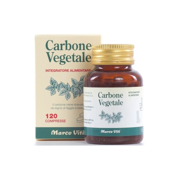 CARBONE VEGETALE 120 COMPRESSE