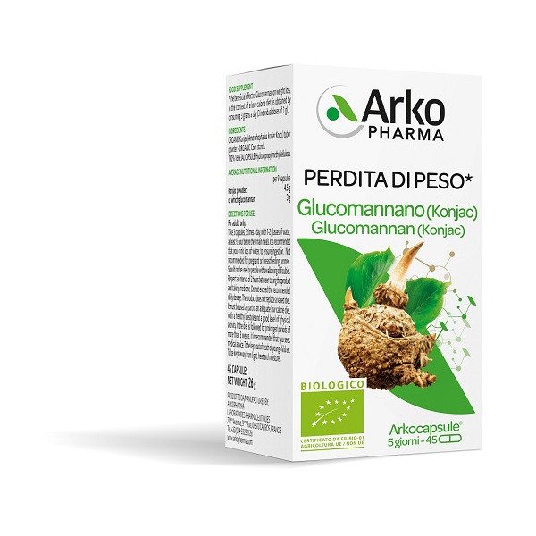 ARKO CAPSULE GLUCOMANNANO BIO 45 CAPSULE
