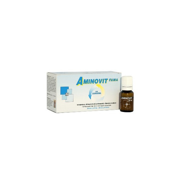 AMINOVIT FAMA CARNOSINA 10 FLACONCINI 10 ML