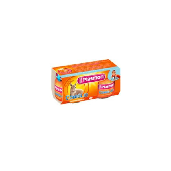 PLASMON OMOGENEIZZATO CONIGLIO 80 G X 2 PEZZI