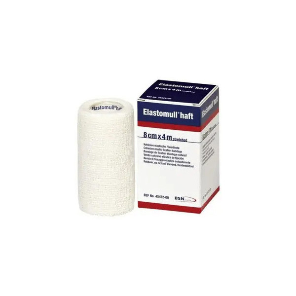 BENDA ELASTICA AUTOADESIVA ELASTOMULL HAFT BLU 8X400 CM