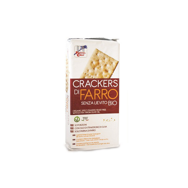 FSC CRACKERS DI FARRO SENZA LIEVITO CON OLIO EXTRAVERGINE DI OLIVA BIO 280 G