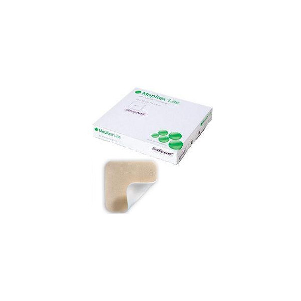 MEPILEX LITE MEDICAZIONE IN SCHIUMA DI POLIURETANO 10X10 CM 5 PEZZI