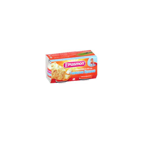 PLASMON OMOGENEIZZATO FORMAGGINO PARMIGIANO 80 G X 2 PEZZI