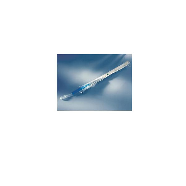 CATETERE AUTOLUBRIFICANTE PER DONNA IN PVC LIQUICK BASE A 1 VIA 2 FORI SMUSSATI DIAMETRO CH14 LUNGHEZZA 20 CM PUNTA ERGOTHAN 60 