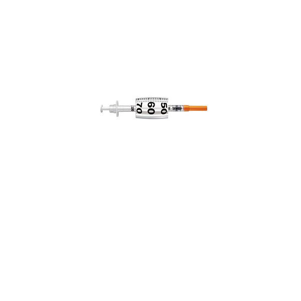 SIRINGA PER INSULINA PIC INSUMED 1 ML 100 UI AGO GAUGE 30 LUNGHEZZA 8 MM SENZA SPAZIO MORTO 3 SACCHETTI DA 10 PEZZI