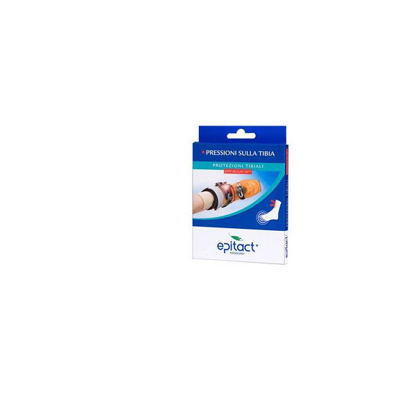 PROTEZIONE TIBIALE EPITACT IN SILICONE EPITHELIUM 29 2 PEZZI