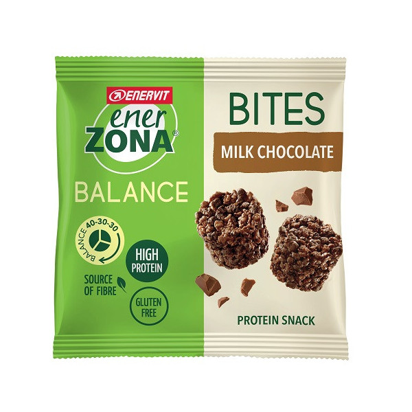 ENERZONA BITES MILK CHOCOLATE 1 BUSTINA