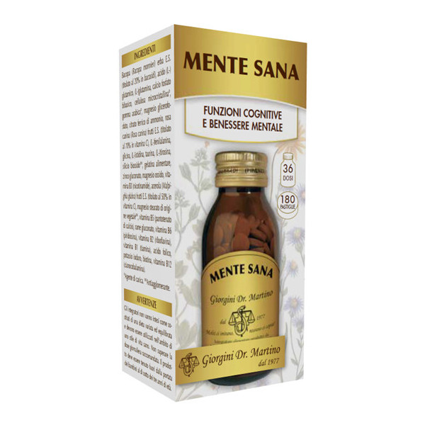 MENTE SANA 180 PASTIGLIE