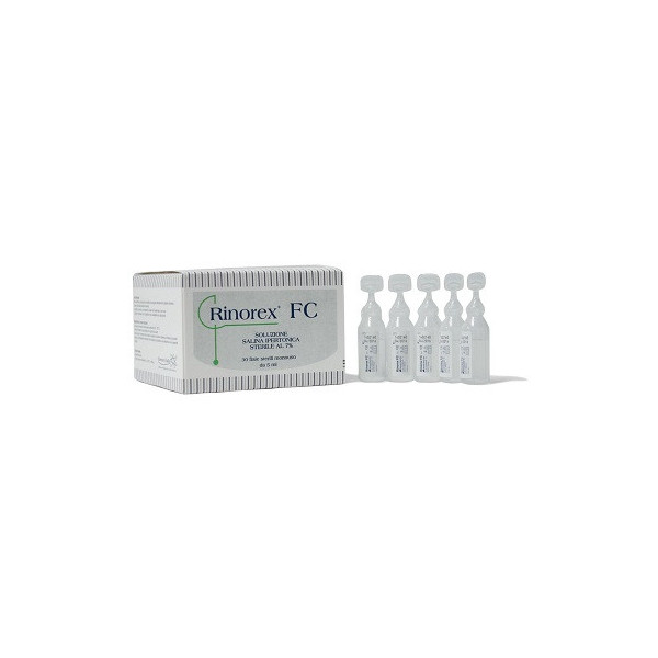 RINOREX FC SOLUZIONE SALINA IPERTONICA 7% 30 FIAL DA 5 ML
