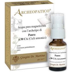 ARCHEOPATICO ACQUA PURA MAGNETIZZATA CON ARCHETIPO PAURA A 30 CICLI ARMONICI 10 ML