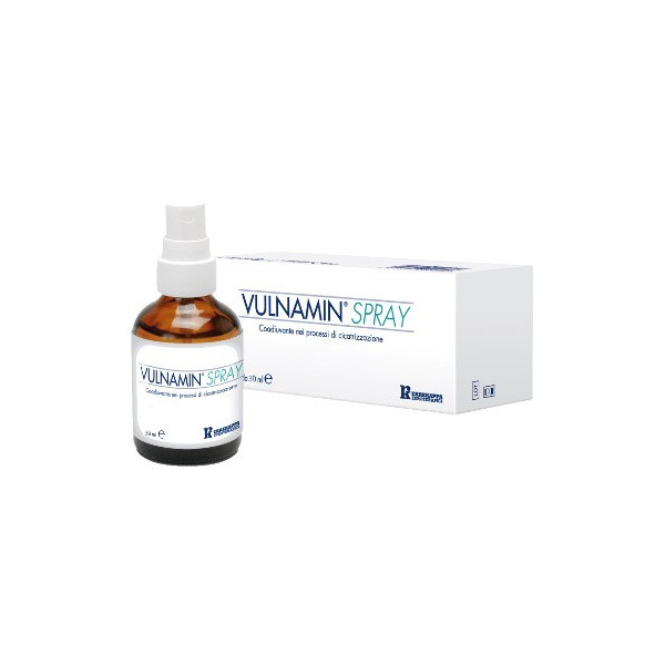 VULNAMIN SPRAY 30ML FLACONE IN VETRO CON EROGATORE A TASTO