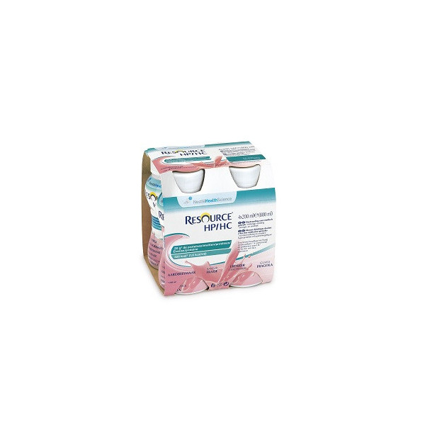 RESOURCE HP/HC FRAGOLA 4 BOTTIGLIE 200 ML