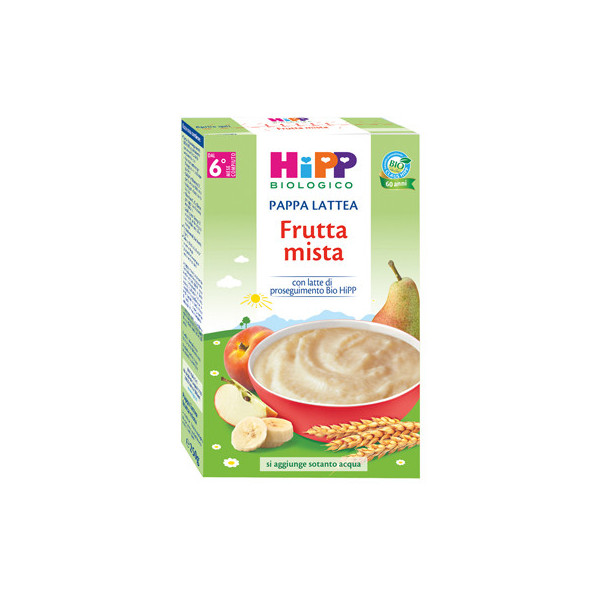 HIPP BIO PAPPA LATTEA FRUTTA MISTA 250 G