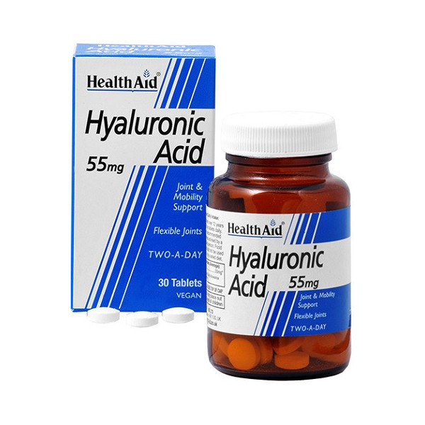 ACIDO IALURONICO HYALURONIC ACID 55MG 30 COMPRESSE