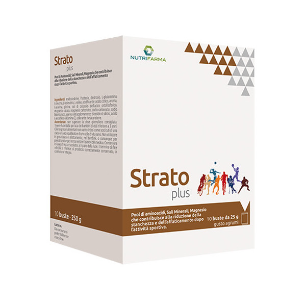 STRATO PLUS 10 BUSTINE 25 G GUSTO AGRUMI