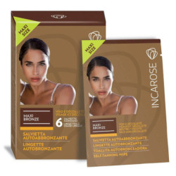 INCAROSE MAXI BRONZE 6 SALVIETTE VEG*
