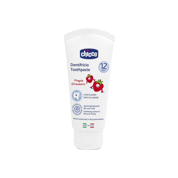 CHICCO DENTIFRICIO FRAGOLA 50 ML 12M+ CON FLUORO