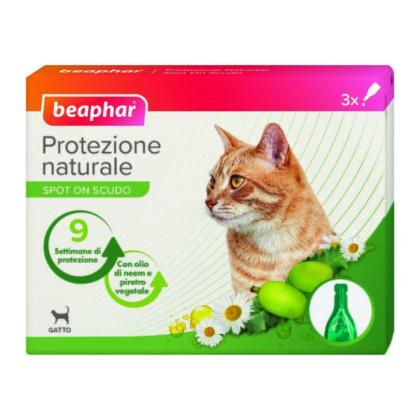 PROTEZIONE NAT SPOT ON GATTO 3 PIPETTE DA 1 ML