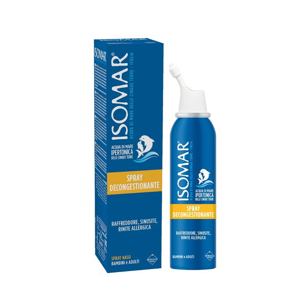 ISOMAR NASO CHIUSO SOLUZIONE ACQUA DI MARE IPERTONICA PER DECONGESTIONE NASO CHIUSO 50 ML