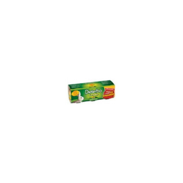 DIETERBA OMOGENEIZZATO CONIGLIO 3 PEZZI 80 G