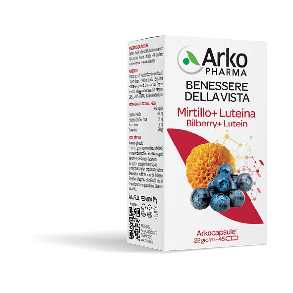 ARKO CAPSULE MIRTILLO+LUTEINA 45 CAPSULE