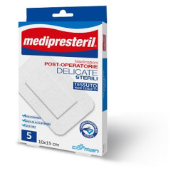 MEDICAZIONE POST OPERATORIA MEDIPRESTERIL DELICATA TNT 10X25CM 3 PEZZI