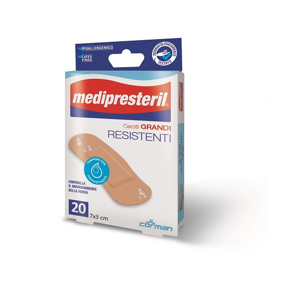 CEROTTI ASSORTITI MEDIPRESTERIL RESISTENTI 40 PEZZI