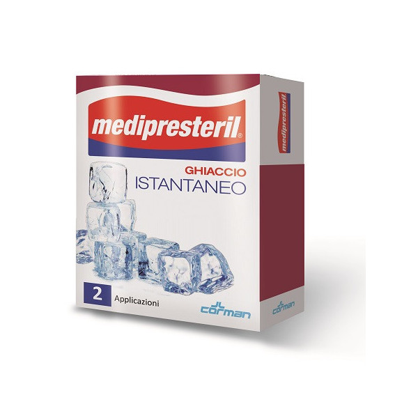 GHIACCIO ISTANTANEO MEDIPRESTERIL 2 BUSTE IN ASTUCCIO